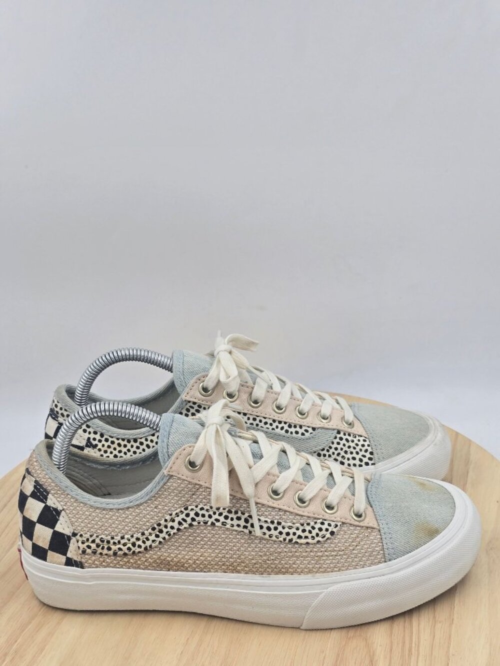 VANS Style 36 Decon Low Top Mix Match Suede Canvas Sneakers Men Sz 8.0 Wmns 9.5